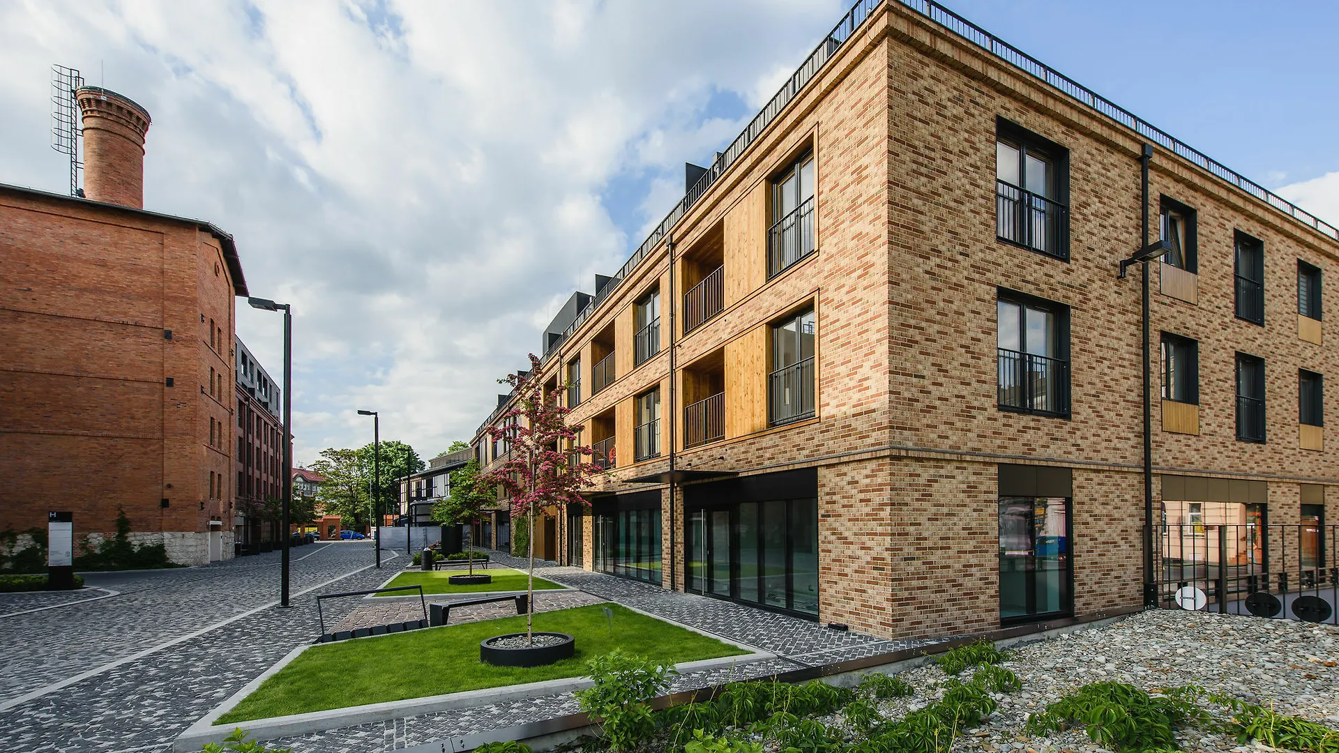 Browar Lubicz Apartment | Balcony | Elevator | Free Garage Cracovia Polonia